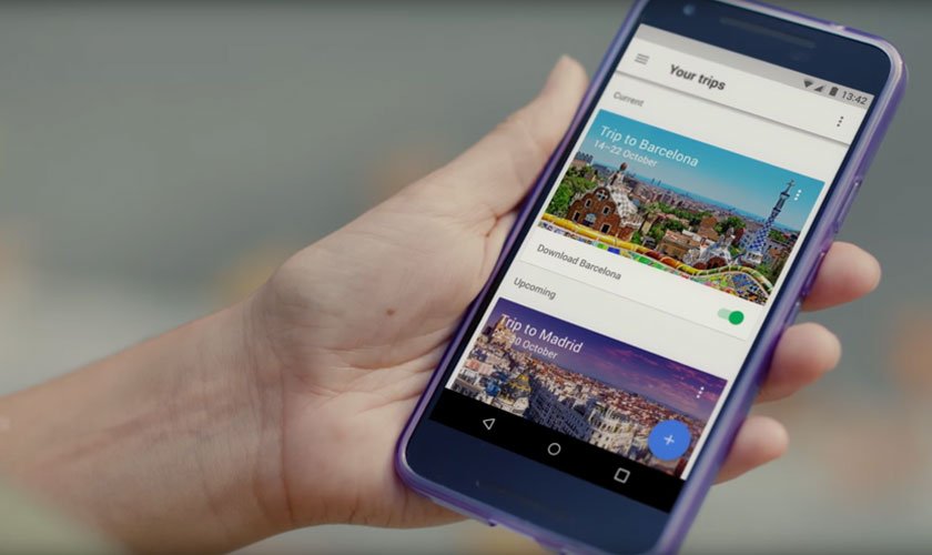 Google te ayuda a planear viajes con Google Trips