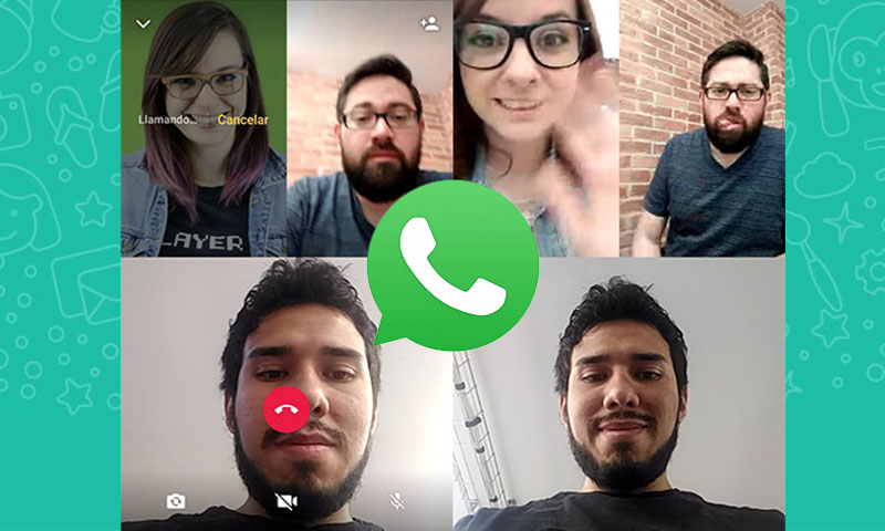 Cómo probar las nuevas llamadas y videollamadas grupales en WhatsApp