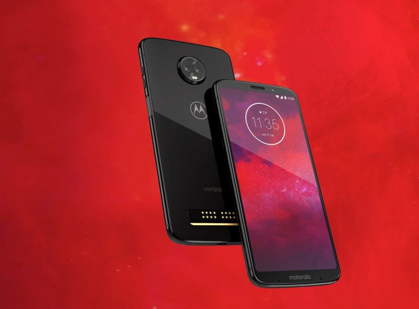 Moto Z3 es el primer smartphone listo para 5G