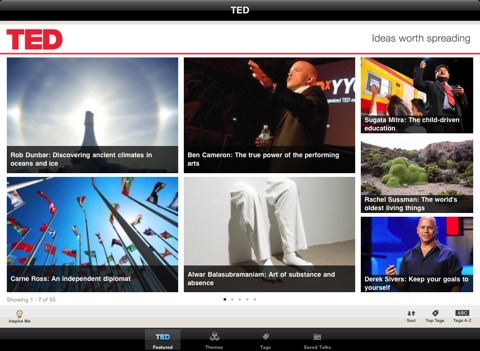 TED lanza app para el iPad