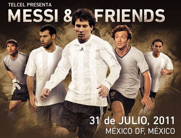 Sony Ericsson te invita a disfrutar del encuentro: Messi & Friends en México