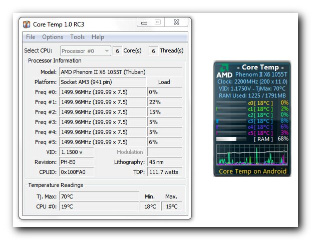 Core temp русский язык. Core Temp 1.18.1. Standart Core Temp temperatura. CORETEMP для Windows 7. Программа Core Temp.