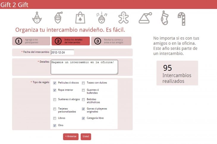 Gift Gift Un Sitio Para Hacer Intercambios De Regalos F Cilmente