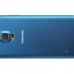 Galaxy S5 azul atras