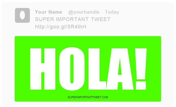 Tuit Text Haz que tus tuits se noten MUCHO