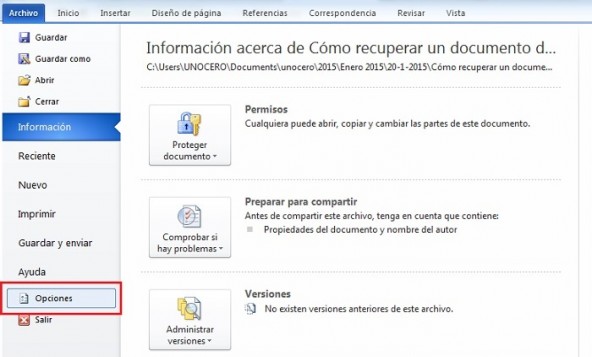 Como Recuperar Un Archivo De Word Guardado Sobre Otro