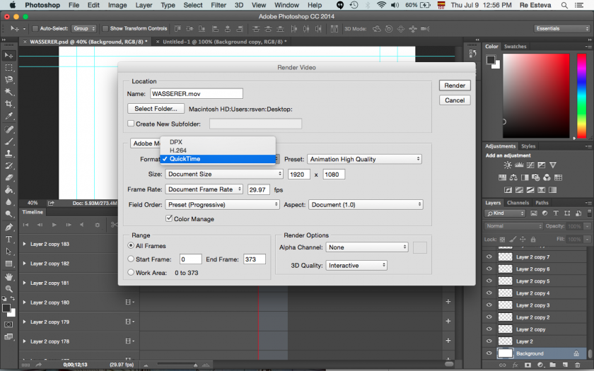 Como Animar Un Dibujo En Photoshop