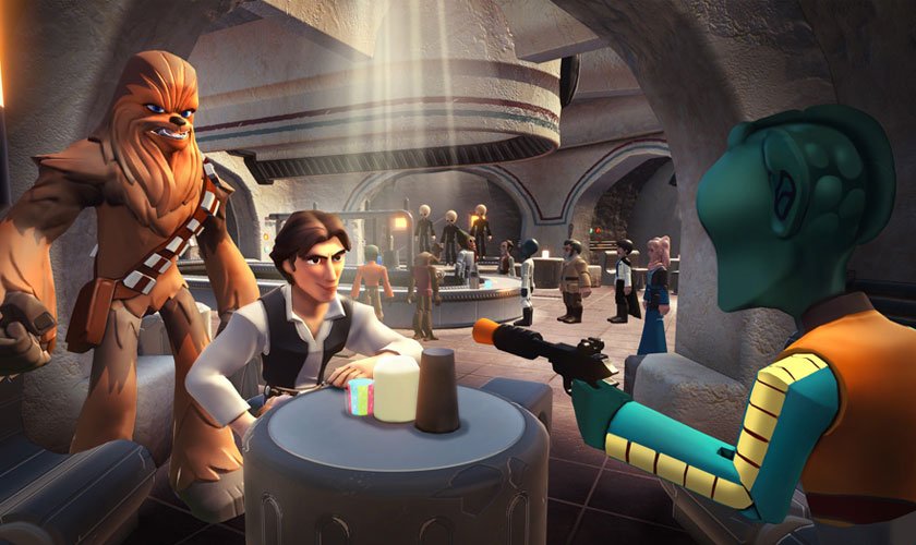 Crea tus propias experiencias de Star Wars con Disney Infinity Toy Box