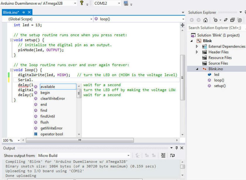 Arduino para Visual Studio 2015