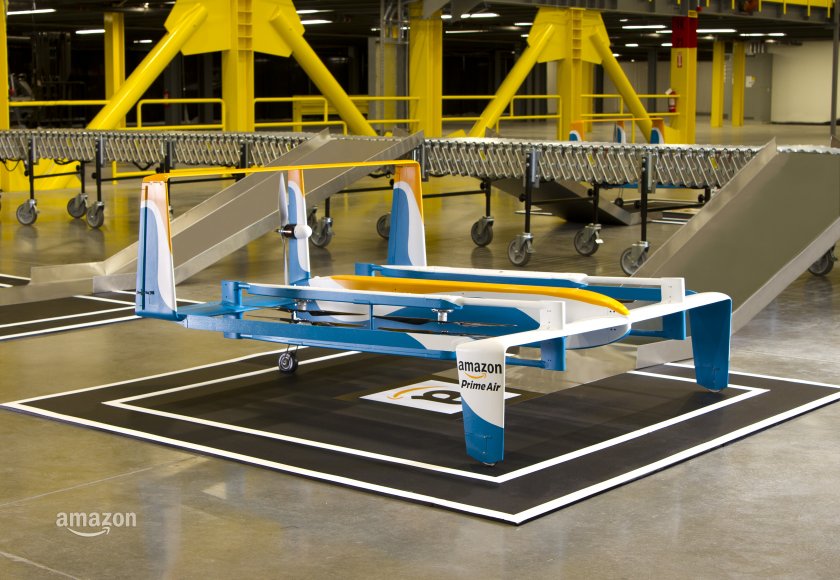 Amazon presenta su nuevo dron para realizar entregas