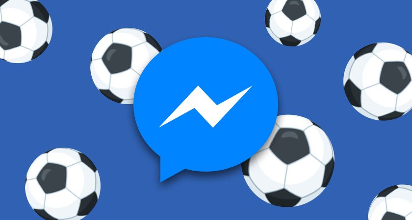 ¿Estás aburrido? Juega futbol soccer en Facebook Messenger