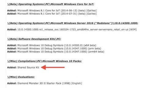 Se filtra código fuente de Microsoft