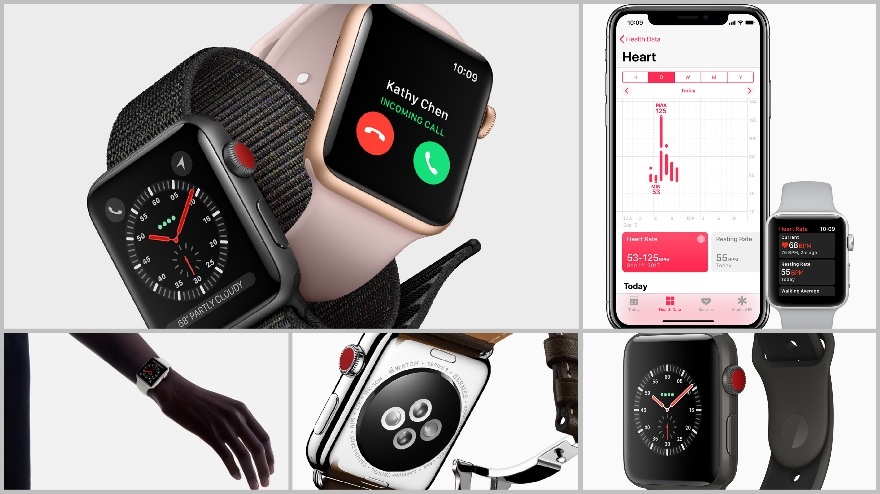Todo lo que necesitas saber del Apple Watch Series 3