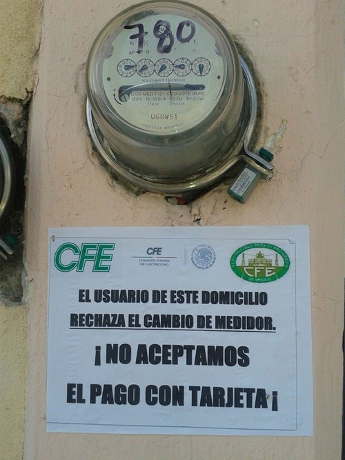 Los nuevos medidores digitales de la CFE