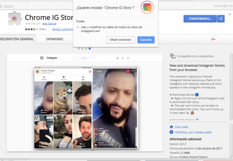 Con este truco podrás ver stories de Instagram de manera anónima