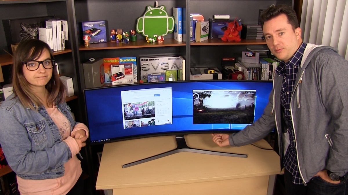 El nuevo monitor curvo HDR QLED de Samsung redefine la forma de jugar  videojuegos – Samsung Newsroom México