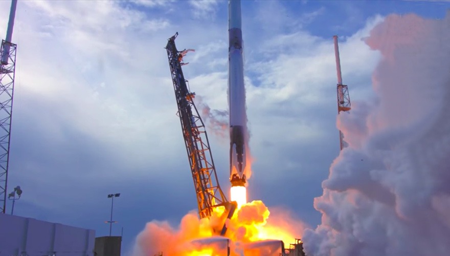 VIDEO: Así fue el lanzamiento del Falcon 9 de SpaceX