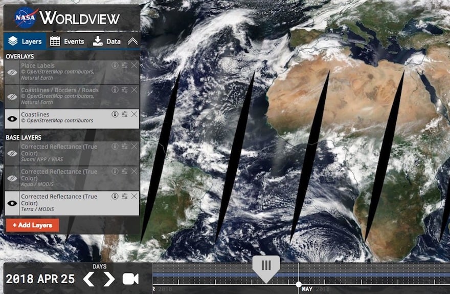 NASA Crea Worldview, Una Herramienta Para Ver Cuánto Ha Cambiado La ...