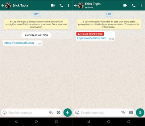 Cómo probar la nueva función de WhatsApp en Android para evitar entrar ...