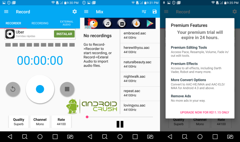 Apps para editar audios desde un smartphone