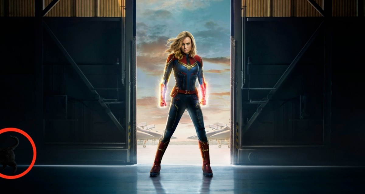 El easter egg que no viste en el póster de Captain Marvel