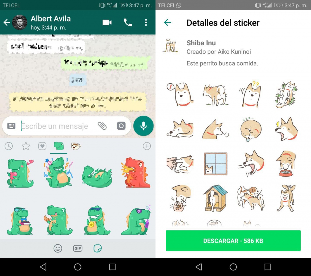 Cómo Usar Y Activar Los Nuevos Stickers De Whatsapp 1353