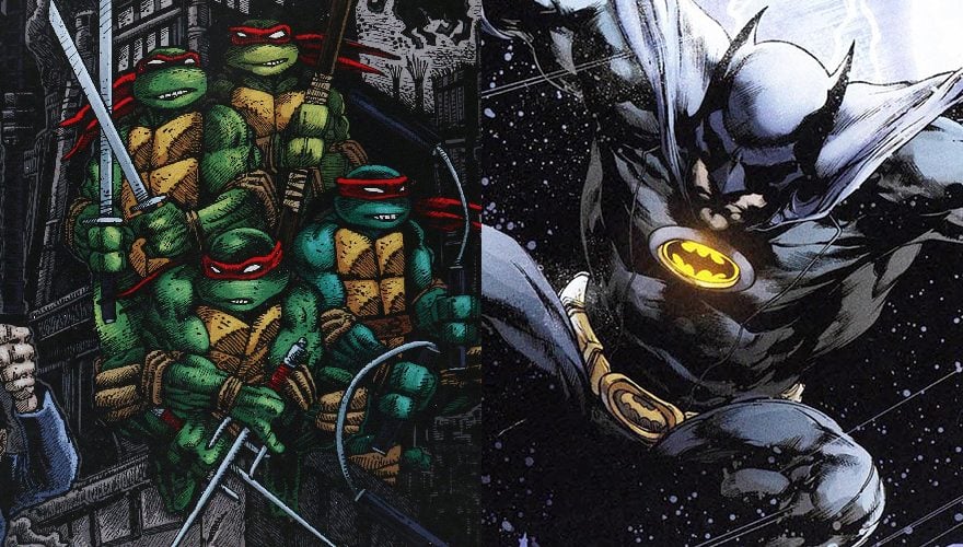 unocero - Esto es demasiado: Primeras imágenes del crossover de Batman con  las Tortugas Ninja