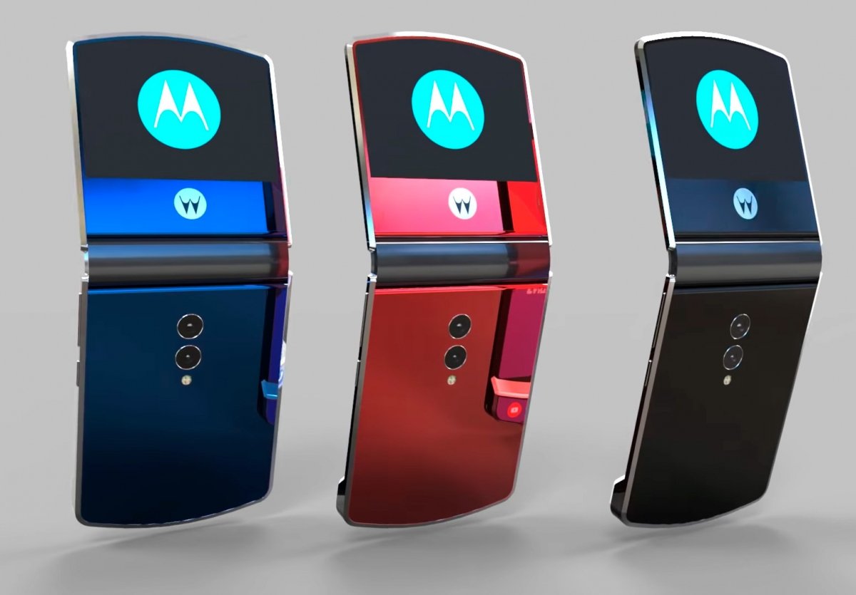 unocero Así funcionaría el nuevo teléfono plegable de Motorola