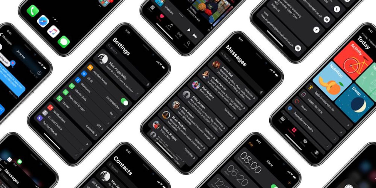 unocero - Se filtra iOS 13; así luce el nuevo modo oscuro para el iPhone