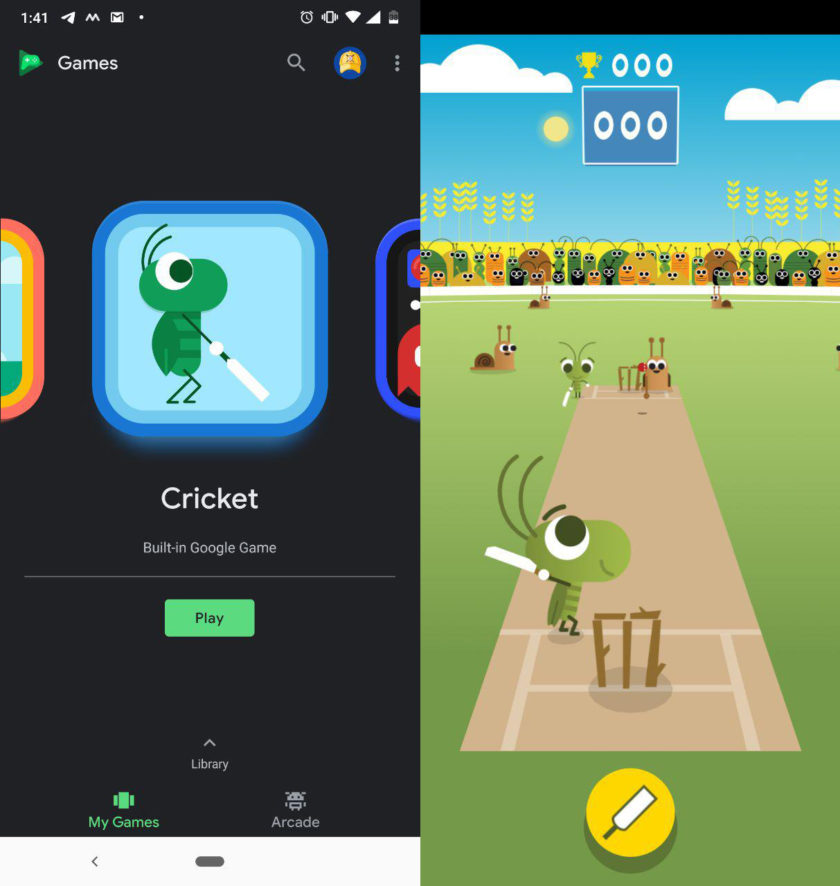 ¿Dónde hay juegos en Google?