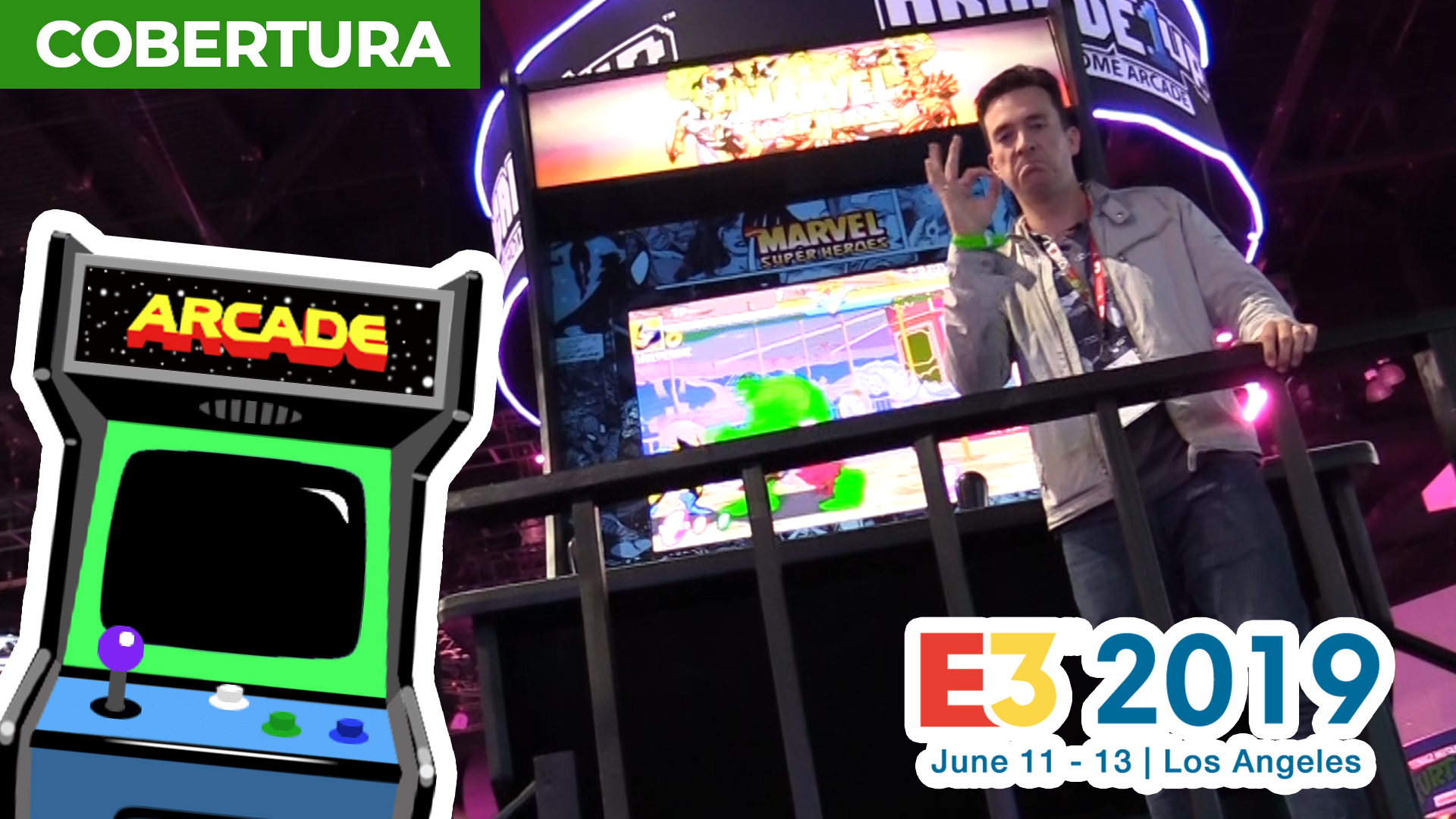 Jugando en una arcade gigante: E3 2019. Noticias en tiempo real