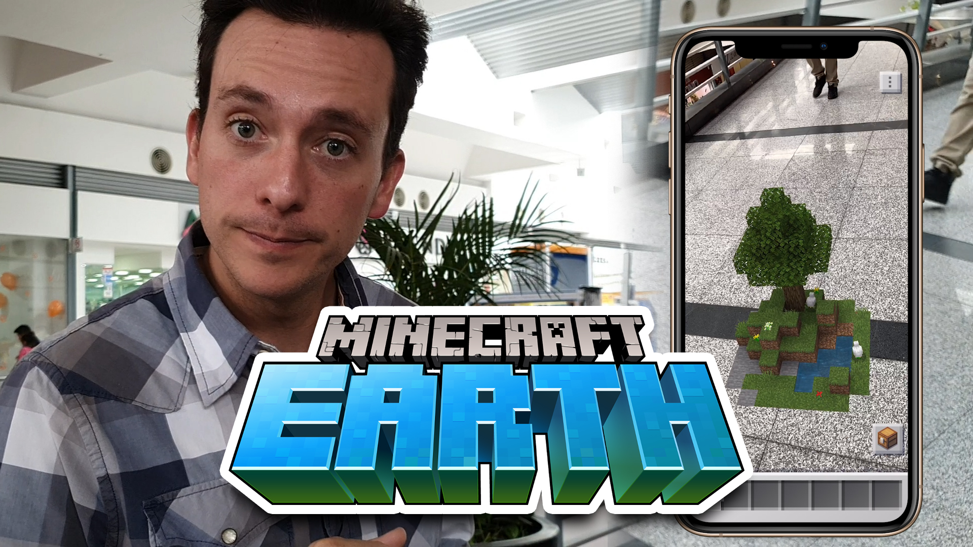 Jugamos la beta de Minecraft Earth. Noticias en tiempo real