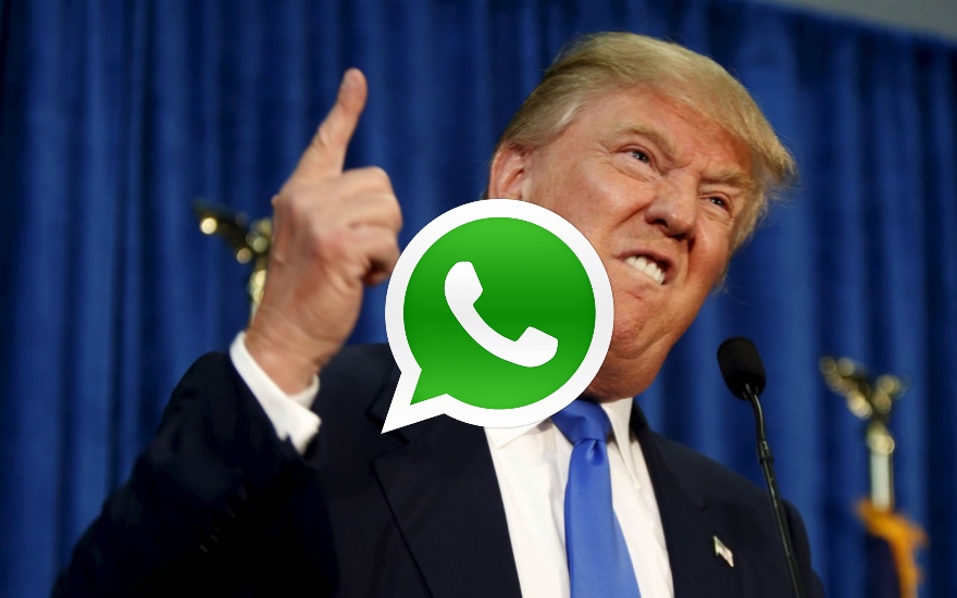 donald-trump-cifrado-whatsapp