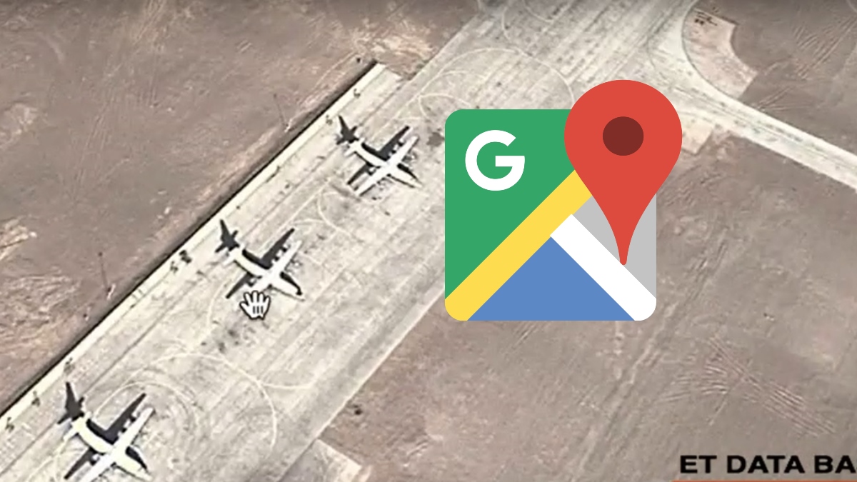 Con Google Maps, descubren base militar en China similar al Área 51. Noticias en tiempo real