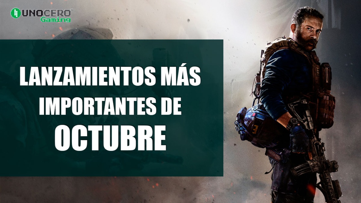 Los mejores videojuegos que llegan en octubre 2019 Los mejores videojuegos que llegan en octubre 2019