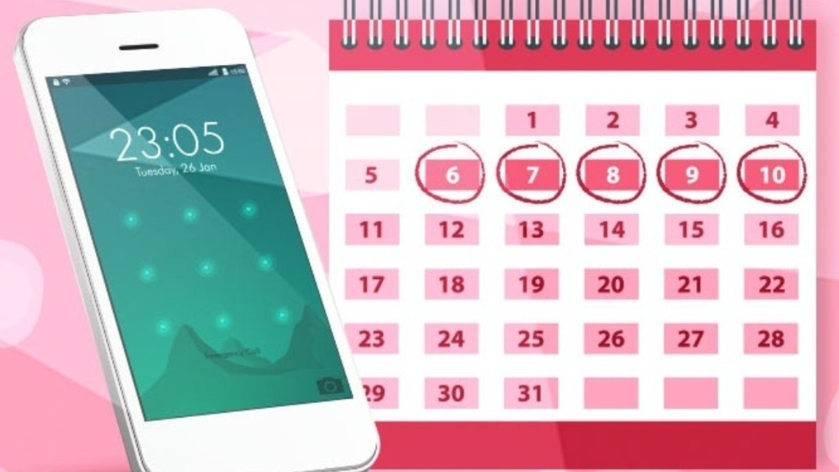 Aplicaciones con las que podrás llevar un control de tu ciclo menstrual. Noticias en tiempo real