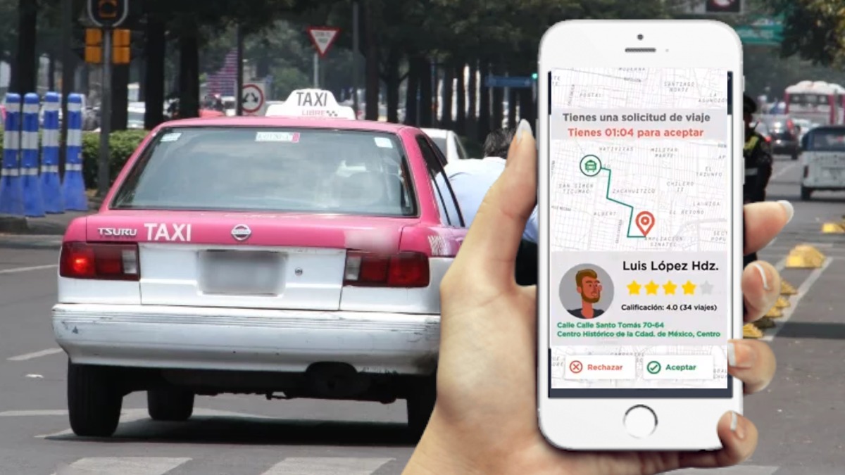 Ya podrás pedir taxis de la CDMX con app; conoce precio y disponibilidad. Noticias en tiempo real
