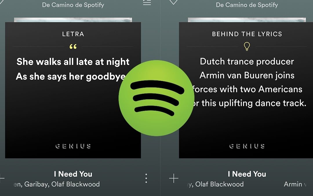 Spotify: Las letras de canciones en tiempo real por fin han llegado