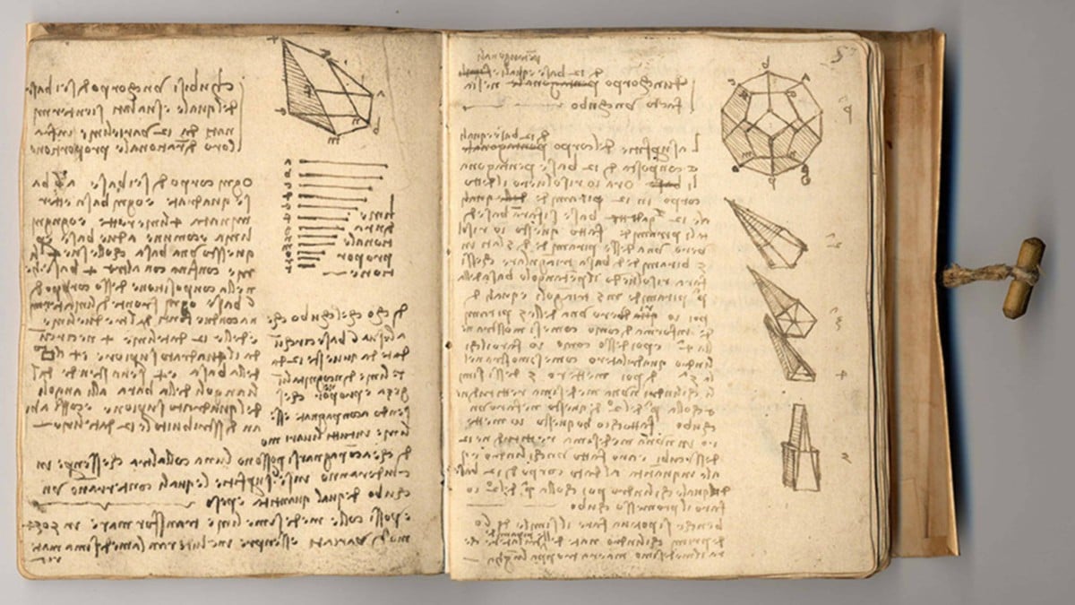 Los cuadernos de Leonardo da Vinci, ahora en línea. Noticias en tiempo real