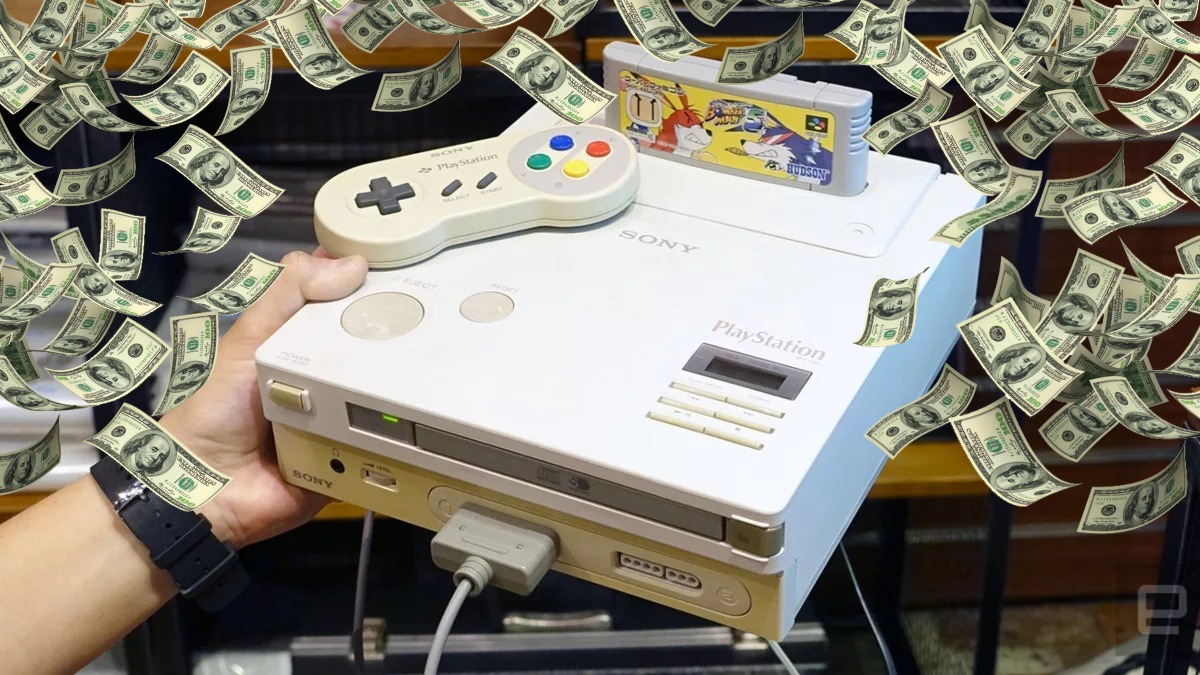 El prototipo de Nintendo PlayStation ya fue vendido y rompió récord. Noticias en tiempo real
