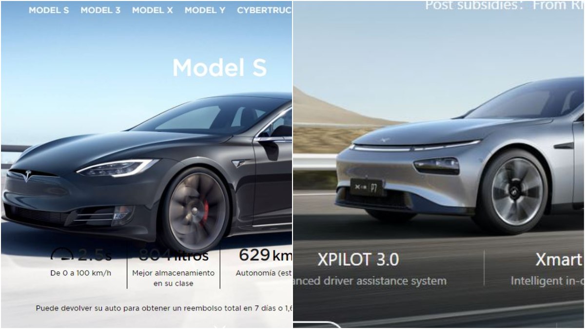 Tienes que ver este clon chino de Tesla; copia hasta el sitio web. Noticias en tiempo real
