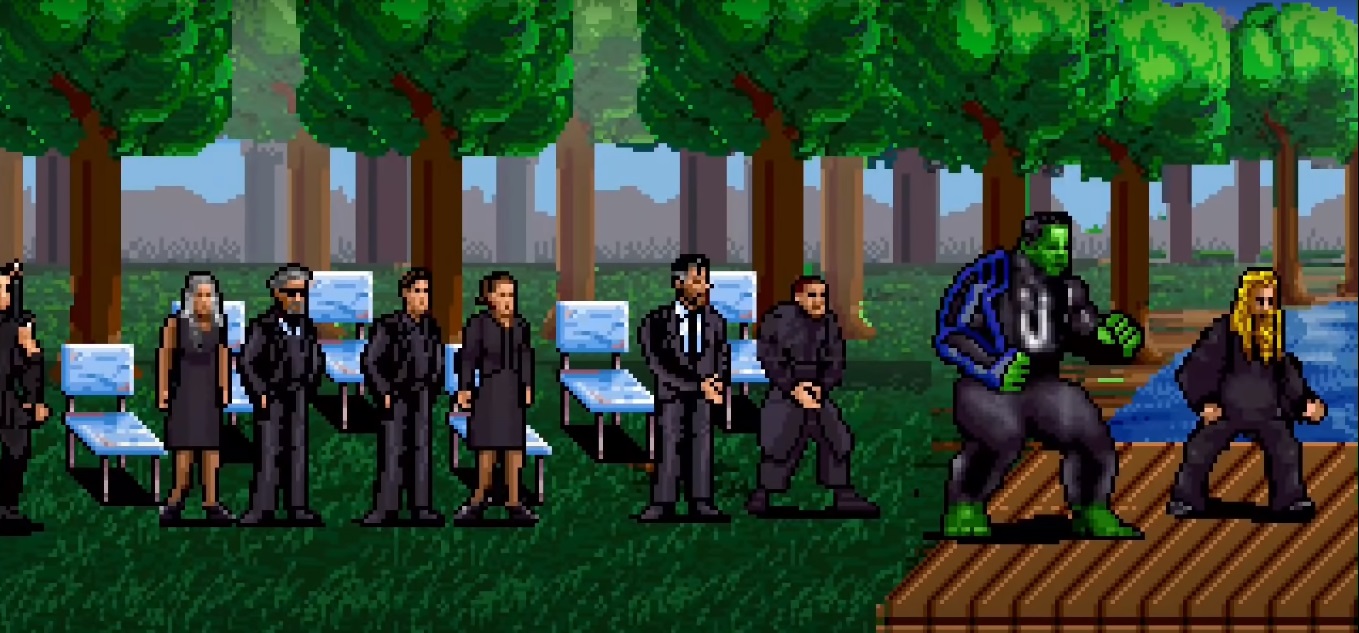 Unocero Avengers Endgame Alguien Recreó Su épica Batalla Final En 16 Bits 4866