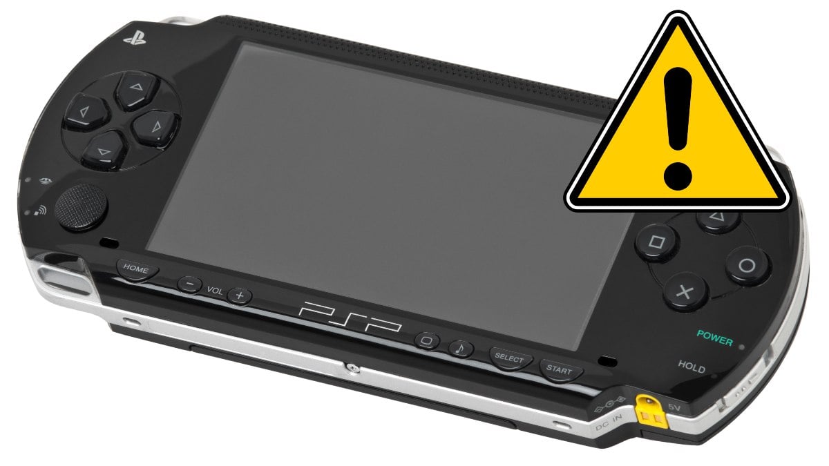 Extraño problema del PSP está causando que se hinche la batería