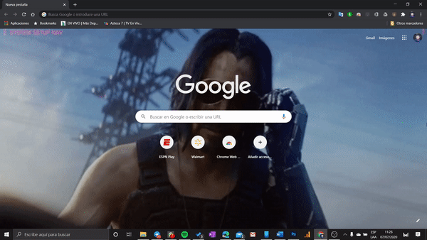 unocero - Como poner un GIF en tu página de inicio en Google Chrome
