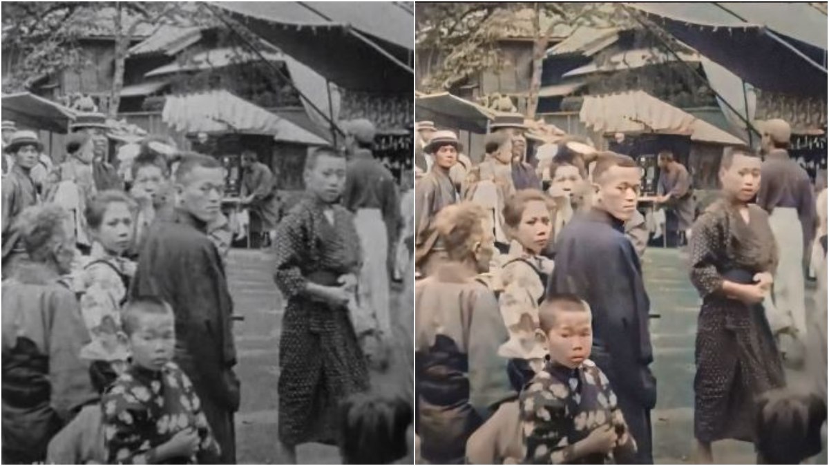 Video de Tokio de hace 107 años es restaurado y escalado a 4K y 60 fps. Noticias en tiempo real