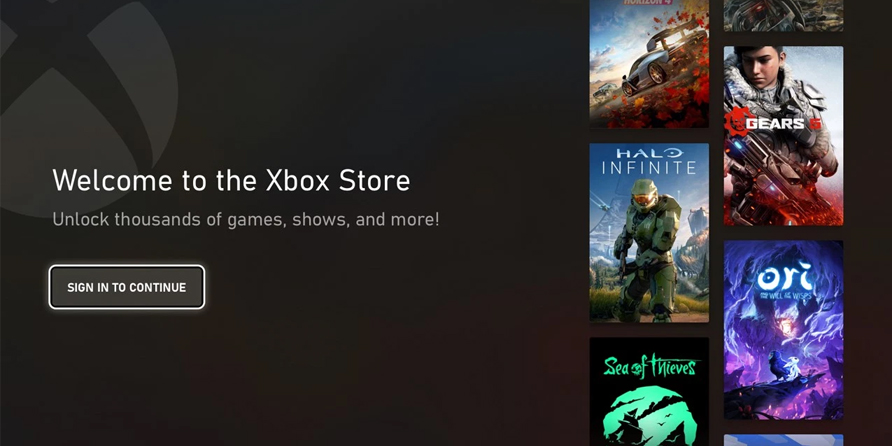 Microsoft muestra la nueva tienda para Xbox. Noticias en tiempo real