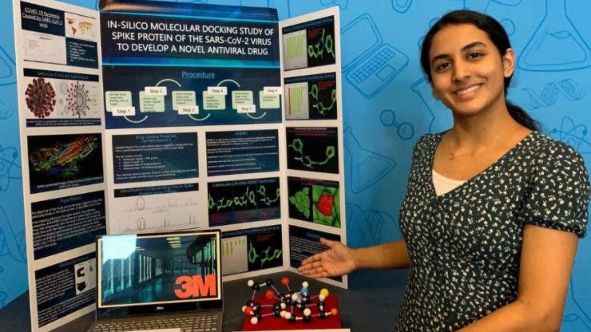 Niña de 14 años descubre molécula contra el coronavirus y gana concurso. Noticias en tiempo real