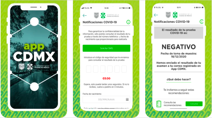 CDMX, la app que te manda tu diagnóstico #COVID19. Noticias en tiempo real