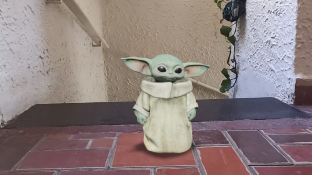 unocero - Te decimos cómo poner a Baby Yoda en tu casa con ayuda de Google
