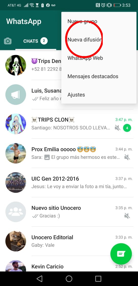 C Mo Enviar Un Mensaje De Whatsapp A Todos Tus Contactos En A O Nuevo Informativo Entre Todos